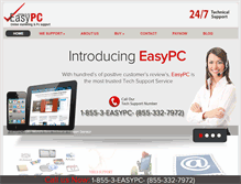Tablet Screenshot of easypc.com